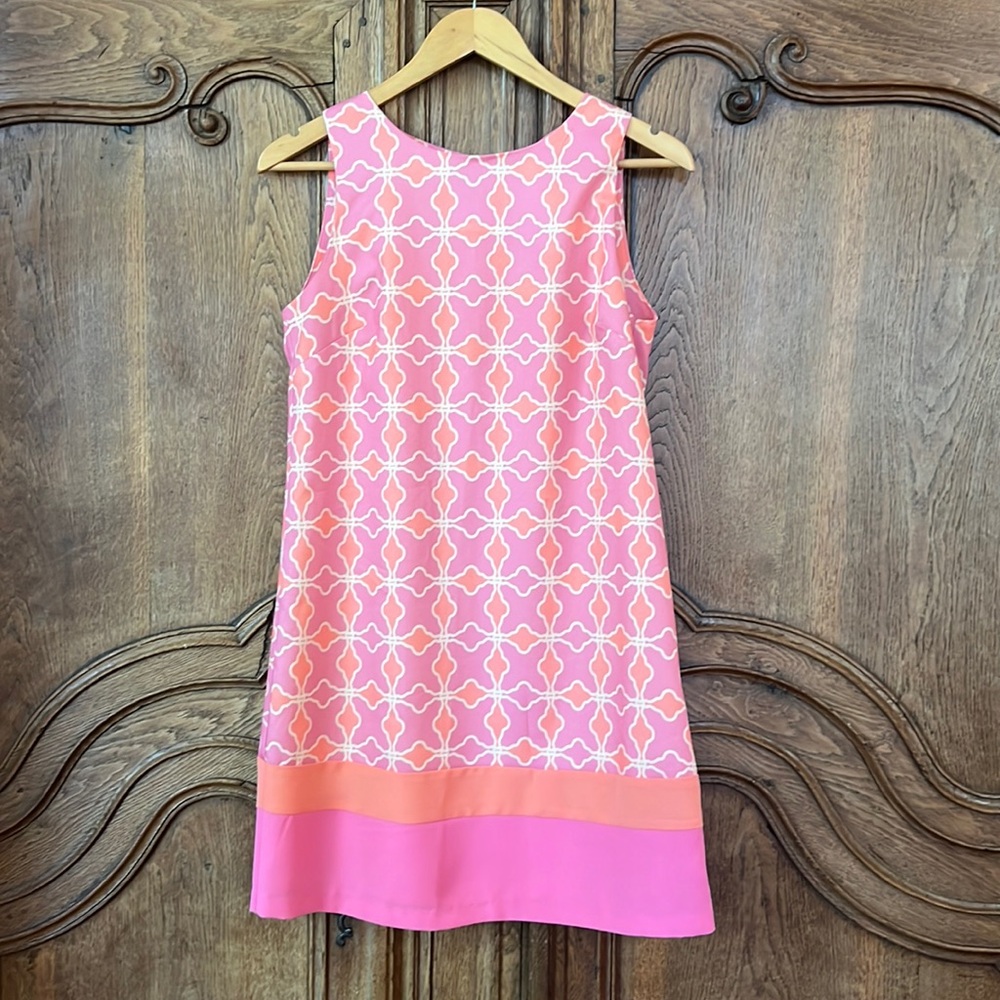 Pink Martini Pink and Orange Dress Size XS
